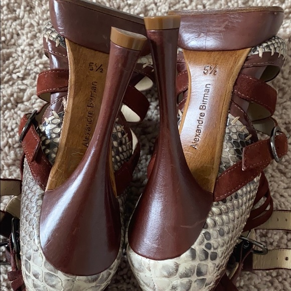 Alexandre Birman python heels/ Pre-Loved - Picture 6 of 14